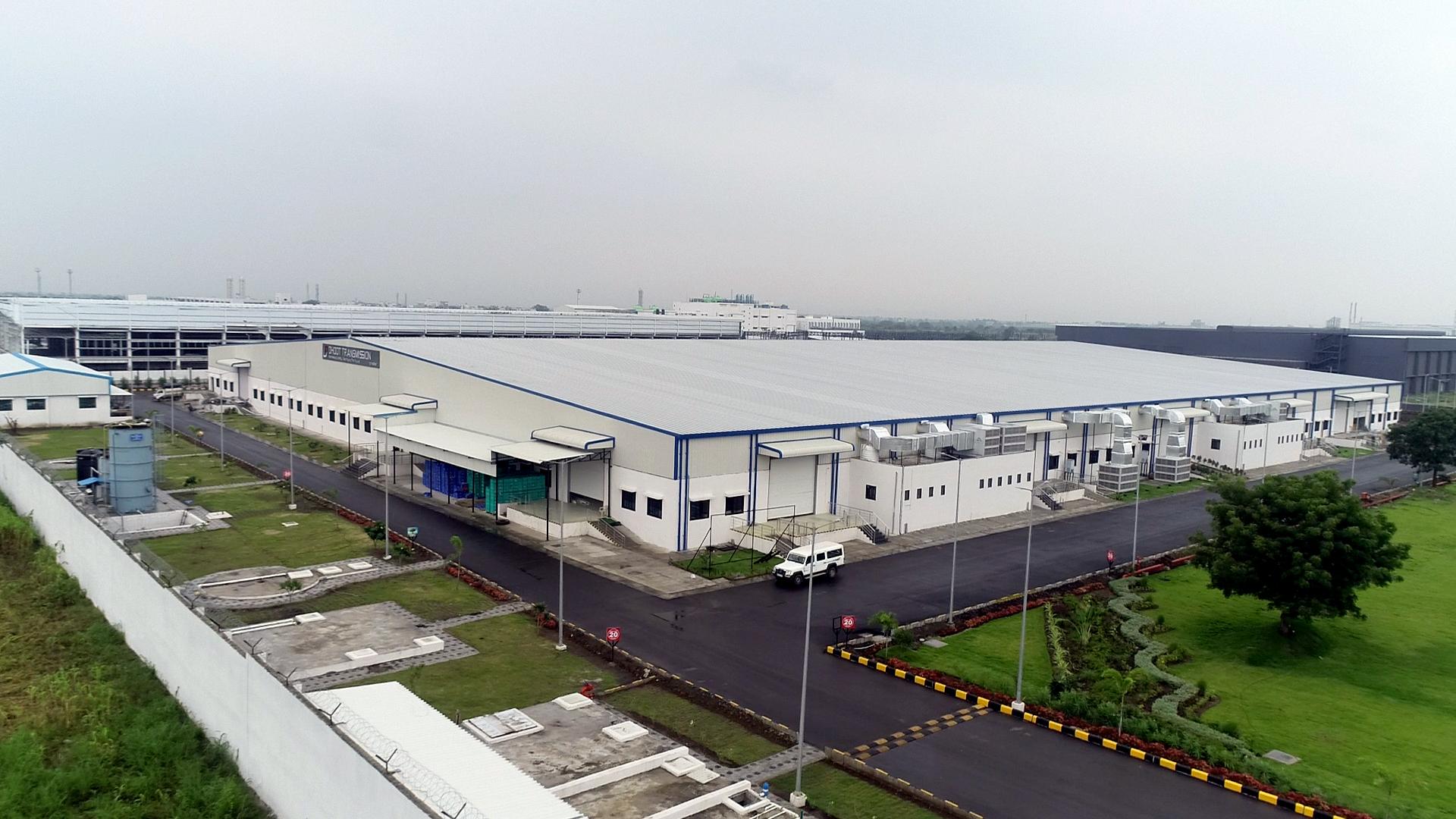 Completed industrial facility with roads and external development delivered by Ffortune